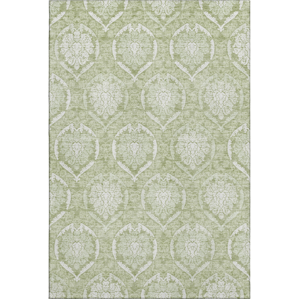 Piper Looms Mayfield Medallions AMF810 Aloe Machine Washable Area Rug main image