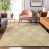 Piper Looms Mayfield Medallions AMF810 Gold Machine Washable Area Rug Lifestyle Image Feature
