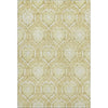 Piper Looms Mayfield Medallions AMF810 Gold Machine Washable Area Rug main image