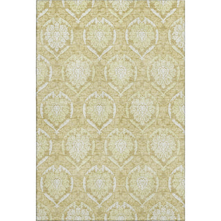 Piper Looms Mayfield Medallions AMF810 Gold Machine Washable Area Rug main image