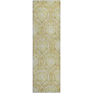Piper Looms Mayfield Medallions AMF810 Gold Machine Washable Area Rug Runner Main Image