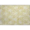 Piper Looms Mayfield Medallions AMF810 Gold Machine Washable Area Rug Scatter Main Image