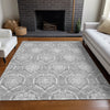 Piper Looms Mayfield Medallions AMF810 Gray Machine Washable Area Rug Lifestyle Image Feature