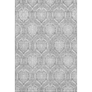 Piper Looms Mayfield Medallions AMF810 Gray Machine Washable Area Rug main image