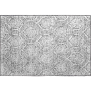 Piper Looms Mayfield Medallions AMF810 Gray Machine Washable Area Rug Scatter Main Image