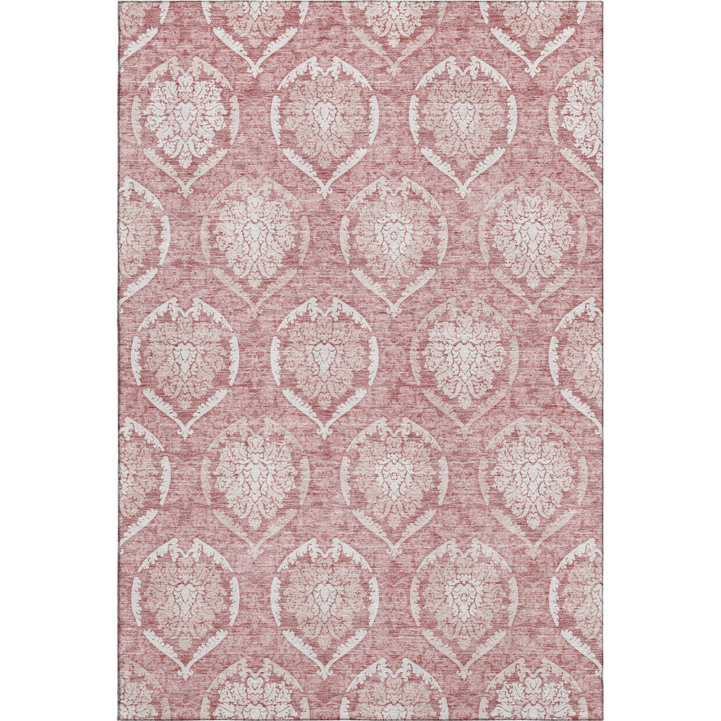 Piper Looms Mayfield Medallions AMF810 Pink Machine Washable Area Rug main image