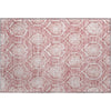 Piper Looms Mayfield Medallions AMF810 Pink Machine Washable Area Rug Scatter Main Image
