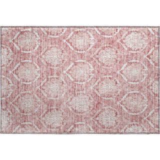 Piper Looms Mayfield Medallions AMF810 Pink Machine Washable Area Rug Scatter Main Image