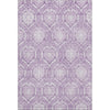 Piper Looms Mayfield Medallions AMF810 Plum Machine Washable Area Rug main image