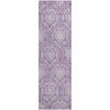 Piper Looms Mayfield Medallions AMF810 Plum Machine Washable Area Rug Runner Main Image