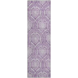 Piper Looms Mayfield Medallions AMF810 Plum Machine Washable Area Rug Runner Main Image