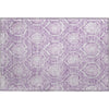 Piper Looms Mayfield Medallions AMF810 Plum Machine Washable Area Rug Scatter Main Image