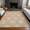 Piper Looms Mayfield Medallions AMF810 Salmon Machine Washable Area Rug Lifestyle Image Feature