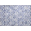 Piper Looms Mayfield Medallions AMF810 Sky Machine Washable Area Rug Scatter Main Image