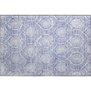 Piper Looms Mayfield Medallions AMF810 Sky Machine Washable Area Rug Scatter Main Image