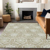 Piper Looms Mayfield Medallions AMF810 Tan Machine Washable Area Rug Lifestyle Image Feature