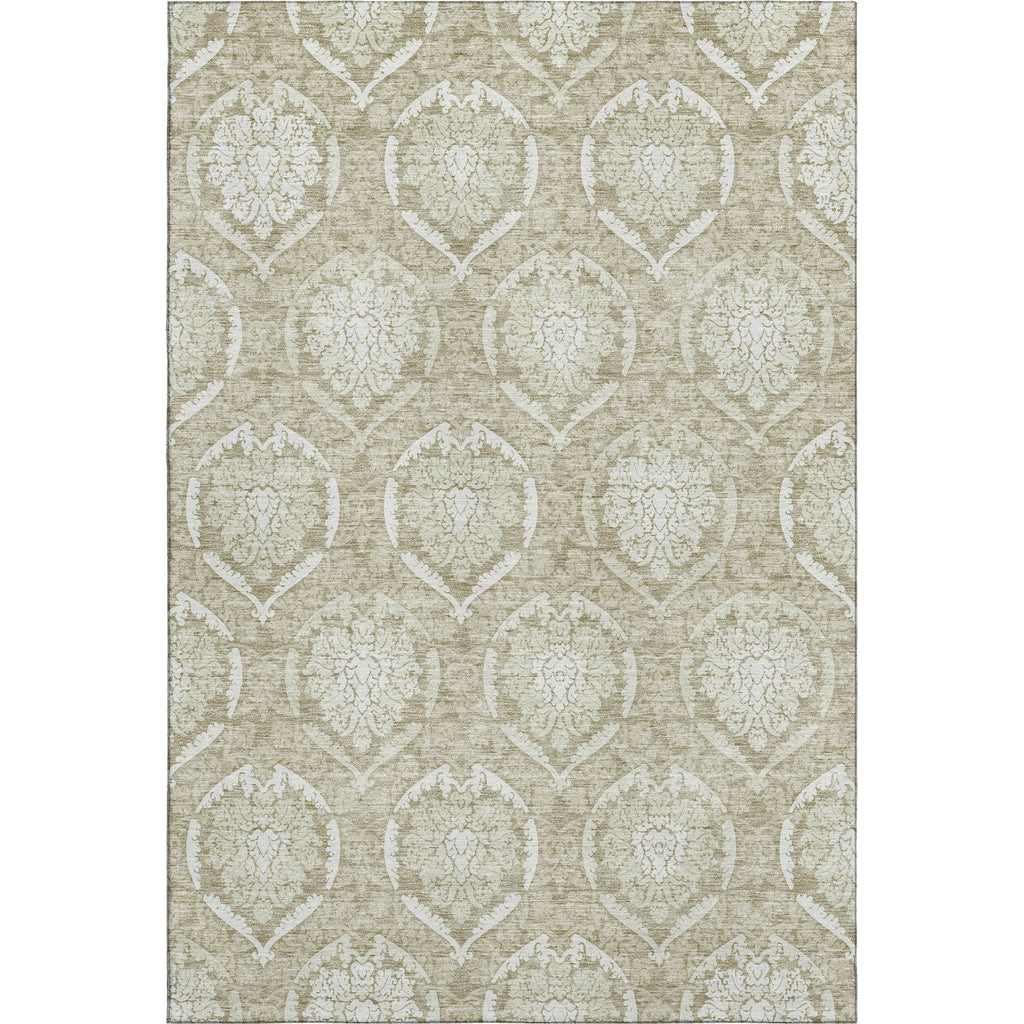 Piper Looms Mayfield Medallions AMF810 Tan Machine Washable Area Rug main image