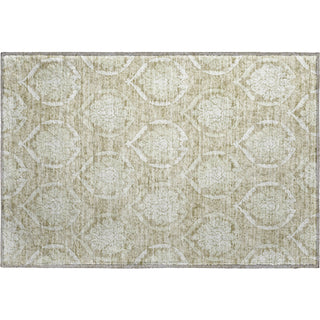 Piper Looms Mayfield Medallions AMF810 Tan Machine Washable Area Rug Scatter Main Image