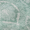 Piper Looms Mayfield Medallions AMF810 Turquoise Machine Washable Area Rug Swatch Image