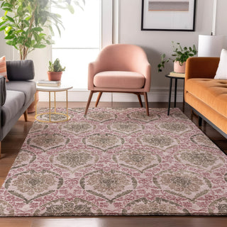 Piper Looms Mayfield Medallions AMF811 Chocolate Machine Washable Area Rug Lifestyle Image Feature
