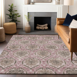 Piper Looms Mayfield Medallions AMF811 Chocolate Machine Washable Area Rug Lifestyle Image Feature