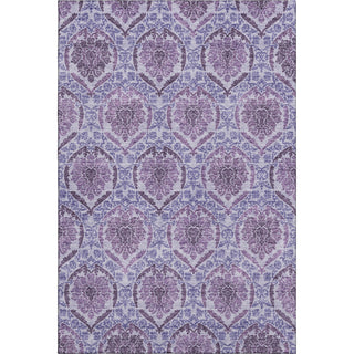 Piper Looms Mayfield Medallions AMF811 Eggplant Machine Washable Area Rug main image