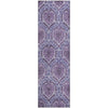 Piper Looms Mayfield Medallions AMF811 Eggplant Machine Washable Area Rug Runner Main Image
