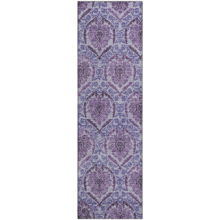 Piper Looms Mayfield Medallions AMF811 Eggplant Machine Washable Area Rug Runner Main Image