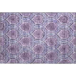Piper Looms Mayfield Medallions AMF811 Eggplant Machine Washable Area Rug Scatter Main Image