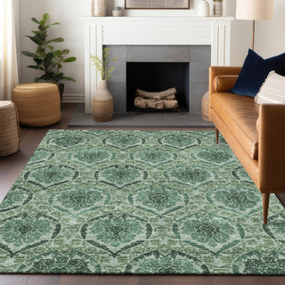 Piper Looms Mayfield Medallions AMF811 Fern Machine Washable Area Rug Lifestyle Image Feature