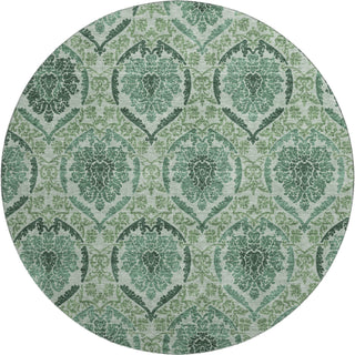 Piper Looms Mayfield Medallions AMF811 Fern Machine Washable Area Rug Round Main Image