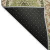 Piper Looms Mayfield Medallions AMF811 Olive Machine Washable Area Rug Backing Image
