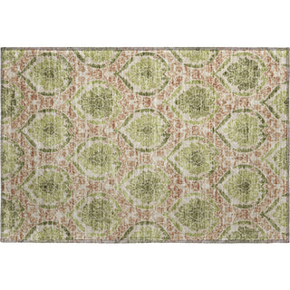 Piper Looms Mayfield Medallions AMF811 Olive Machine Washable Area Rug Scatter Main Image