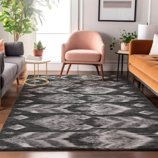 Piper Looms Mayfield Southwest AMF812 Black Machine Washable Area Rug Lifestyle Image Feature