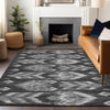 Piper Looms Mayfield Southwest AMF812 Black Machine Washable Area Rug Lifestyle Image Feature