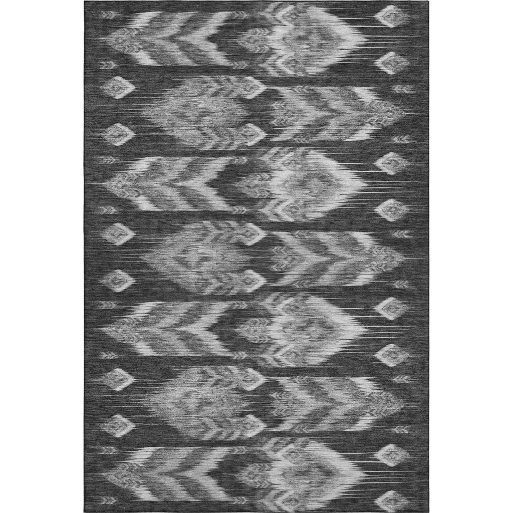 Piper Looms Mayfield Southwest AMF812 Black Machine Washable Area Rug main image