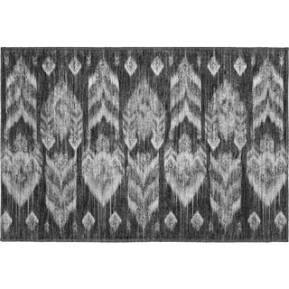 Piper Looms Mayfield Southwest AMF812 Black Machine Washable Area Rug Scatter Main Image
