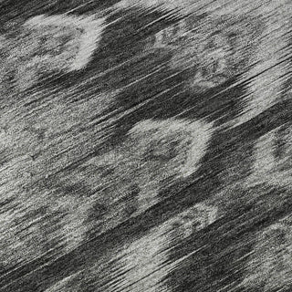 Piper Looms Mayfield Southwest AMF812 Black Machine Washable Area Rug Swatch Image