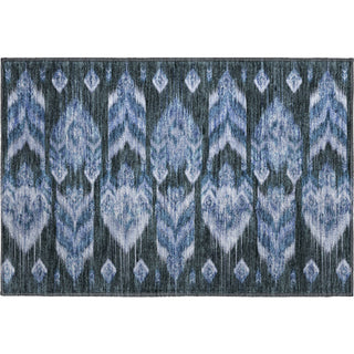 Piper Looms Mayfield Southwest AMF812 Blue Machine Washable Area Rug Scatter Main Image