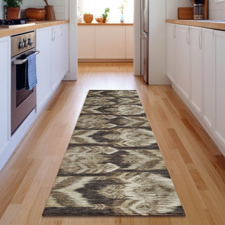 Piper Looms Mayfield Southwest AMF812 Brown Machine Washable Area Rug Runner Lifestyle Image Feature