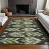 Piper Looms Mayfield Southwest AMF812 Olive Machine Washable Area Rug Lifestyle Image Feature