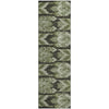 Piper Looms Mayfield Southwest AMF812 Olive Machine Washable Area Rug Runner Main Image