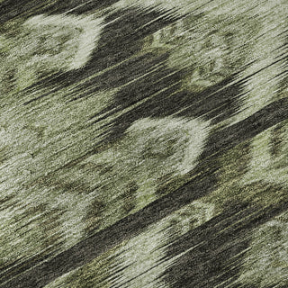 Piper Looms Mayfield Southwest AMF812 Olive Machine Washable Area Rug Swatch Image