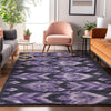 Piper Looms Mayfield Southwest AMF812 Purple Machine Washable Area Rug Lifestyle Image Feature