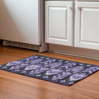 Piper Looms Mayfield Southwest AMF812 Purple Machine Washable Area Rug Scatter Lifestyle Image Feature