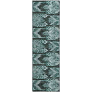 Piper Looms Mayfield Southwest AMF812 Teal Machine Washable Area Rug Runner Main Image