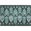 Piper Looms Mayfield Southwest AMF812 Teal Machine Washable Area Rug Scatter Main Image