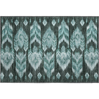 Piper Looms Mayfield Southwest AMF812 Teal Machine Washable Area Rug Scatter Main Image