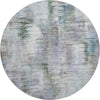Piper Looms Mayfield Modern AMF813 Green Machine Washable Area Rug Round Main Image