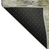 Piper Looms Mayfield Modern AMF813 Mocha Machine Washable Area Rug Backing Image